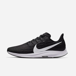 Chaussure De Running Nike Air Zoom Pegasus 36 Noir 3472-081 Black/Thunder Grey/White Homme | KPQ-92500321